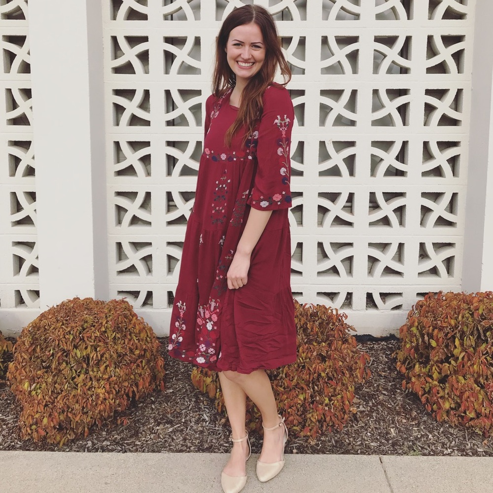 Stunning Embroidered Dress